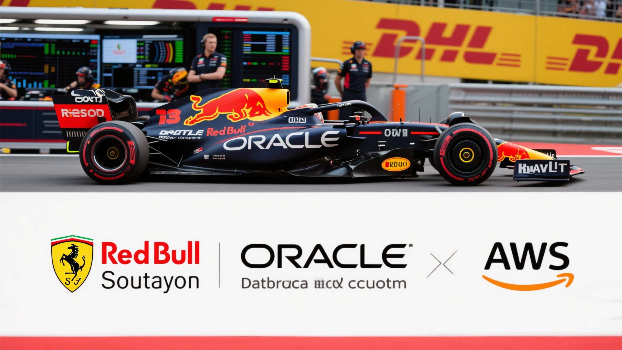 类比来看，Red&nbsp;Bull与Oracle的数据合作、Ferrari与AWS的云计