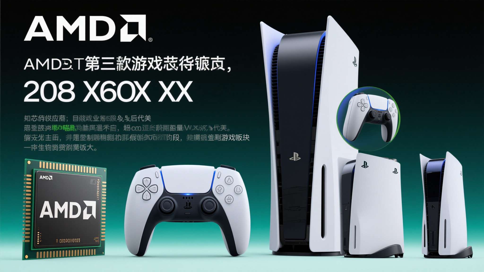 第三，主机游戏出货放缓。&nbsp;AMD作为索尼PS5和微软Xbox&nbsp;Series&nbsp;X的